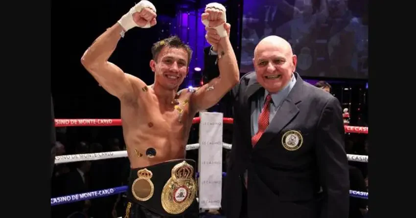 Чемпион мира по версии WBA Геннадий Головкин