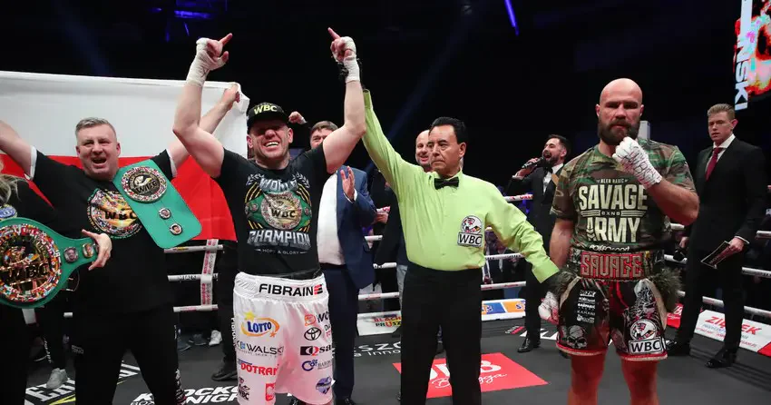 Чемпион мира по версии WBC Лукаш Ружаньский
