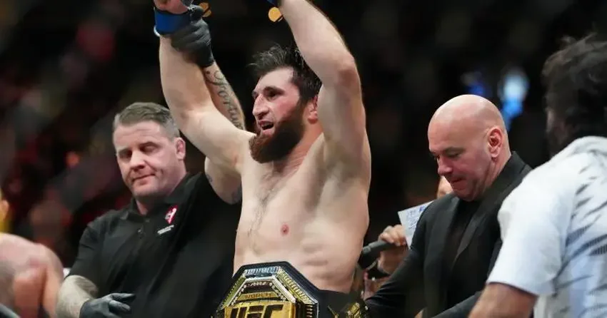 Чемпион мира по версии UFC Магомед Анкалаев