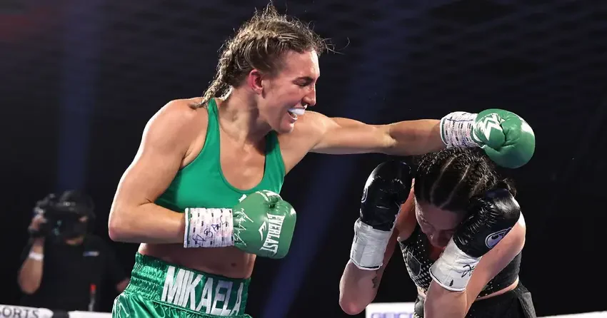 Чемпион мира по версии WBO Female Микэйла Майер