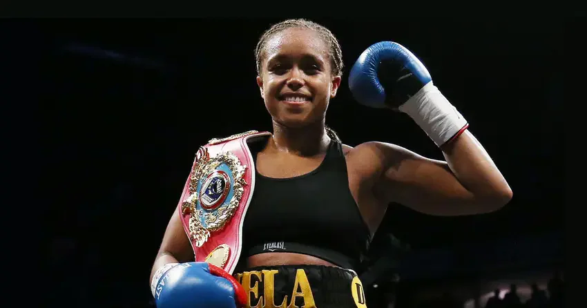 Чемпион мира по версии WBO Female Наташа Йонас
