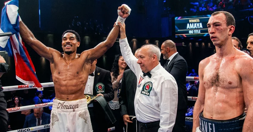 Чемпион мира по версии IBF Ослейс Иглесиас