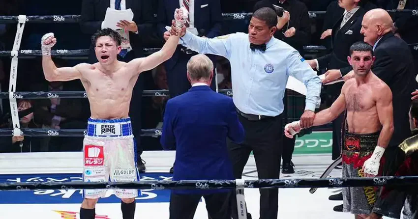 Чемпион мира по версии WBA Сейго Юри Акуи