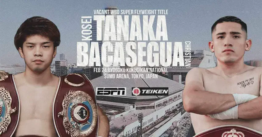 Косей Танака vs Кристиан Бакасегуа